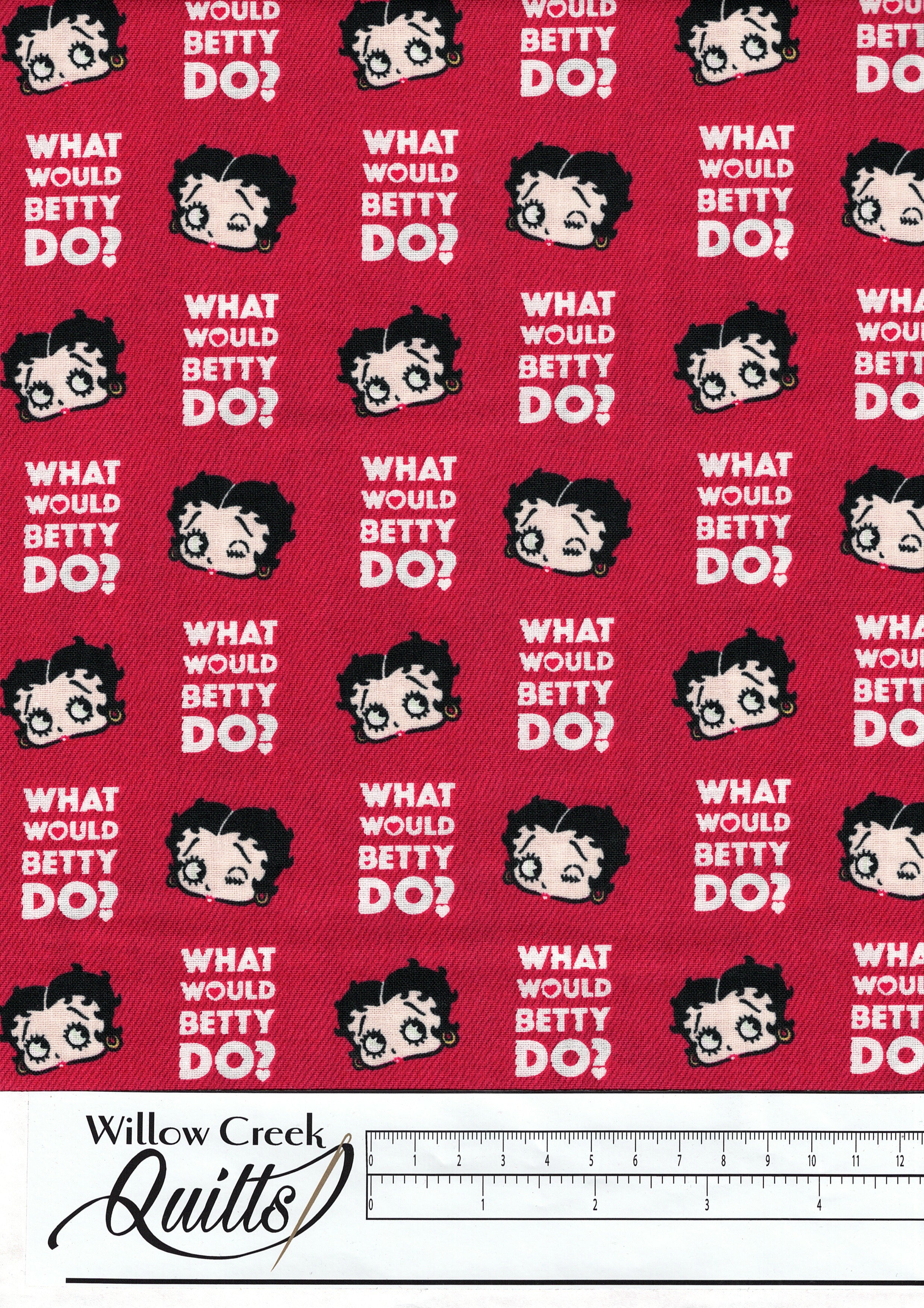 Betty Boop - What Would Betty Do - Red - 45100409-01