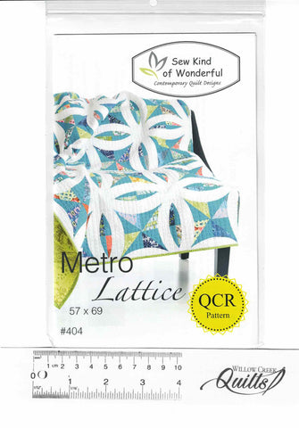 Metro Lattice QCR Pattern #404