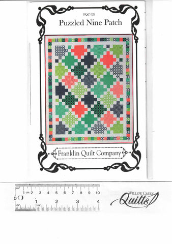 Puzzled Nine Patch pattern - FQC024