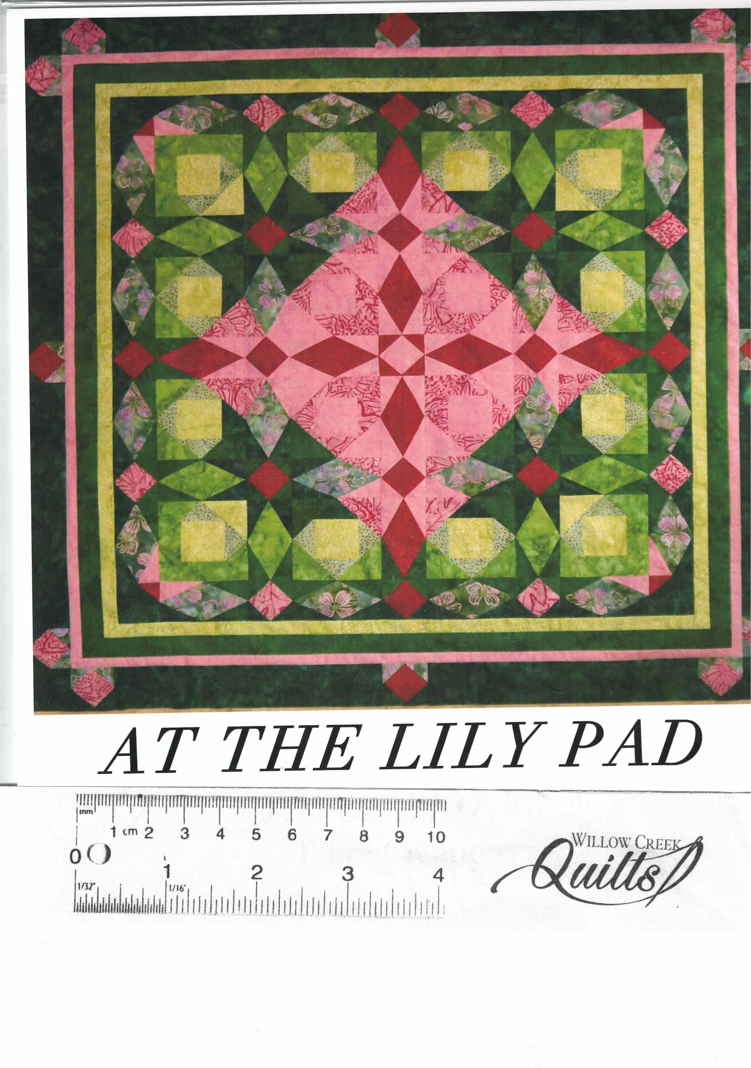 At The Lily Pad quilt pattern - 27068759