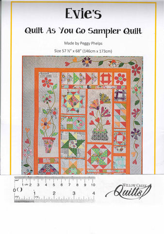 Evie's Quilt As You Go Sample Quilt pattern