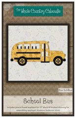 School Bus Pre-cut - Fused Applique Pack - WCCPRESCHBUS