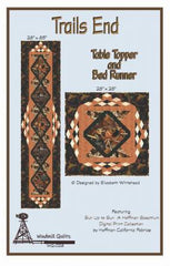 Trails End - Table Topper and Bed Runner pattern - WQ-026 - SQ4075086