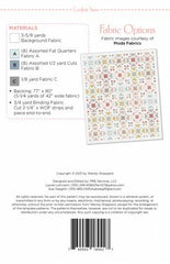 Confetti Stars Quilt Pattern - 69" x 82" - WS42