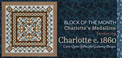 Charlotte's Medallion Complete Kit (10 Steps) - Charlotte c. 1860
