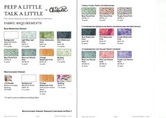 Peep a Little, Talk a Little Quilt Pattern - 80" x 80" - CJP2106 - P03507