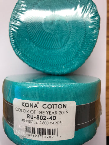 Kona Roll Ups - Solid Color of the Year 2019 - RU-802-40