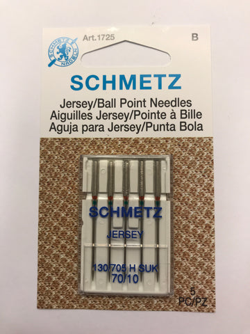 Schmetz Jersey Ball Point Needles - 70/10 - 1725