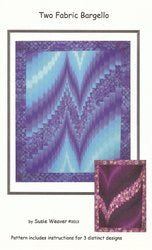 Two Fabric Bargello pattern