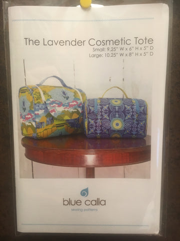 The Lavender Cosmetic Tote - 2 sizes