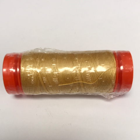 Aurifil Thread - 5001 - Ocher Yellow - 50 wt - Small Spool