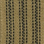 Burlap Ribbon with Black (sold by the meter)