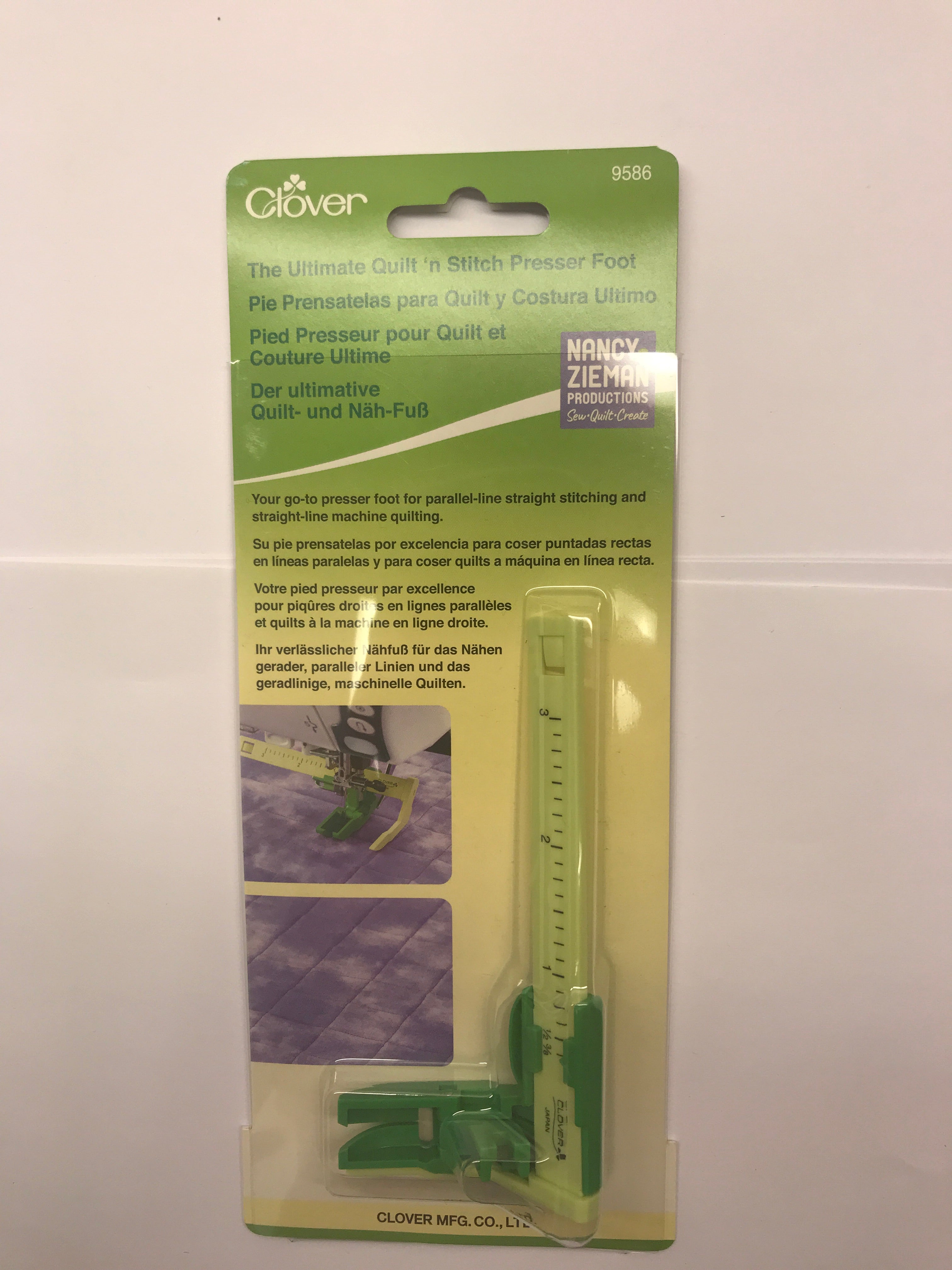 The Ultimate Quilt 'n Stitch Presser Foot - 9586 - Clover