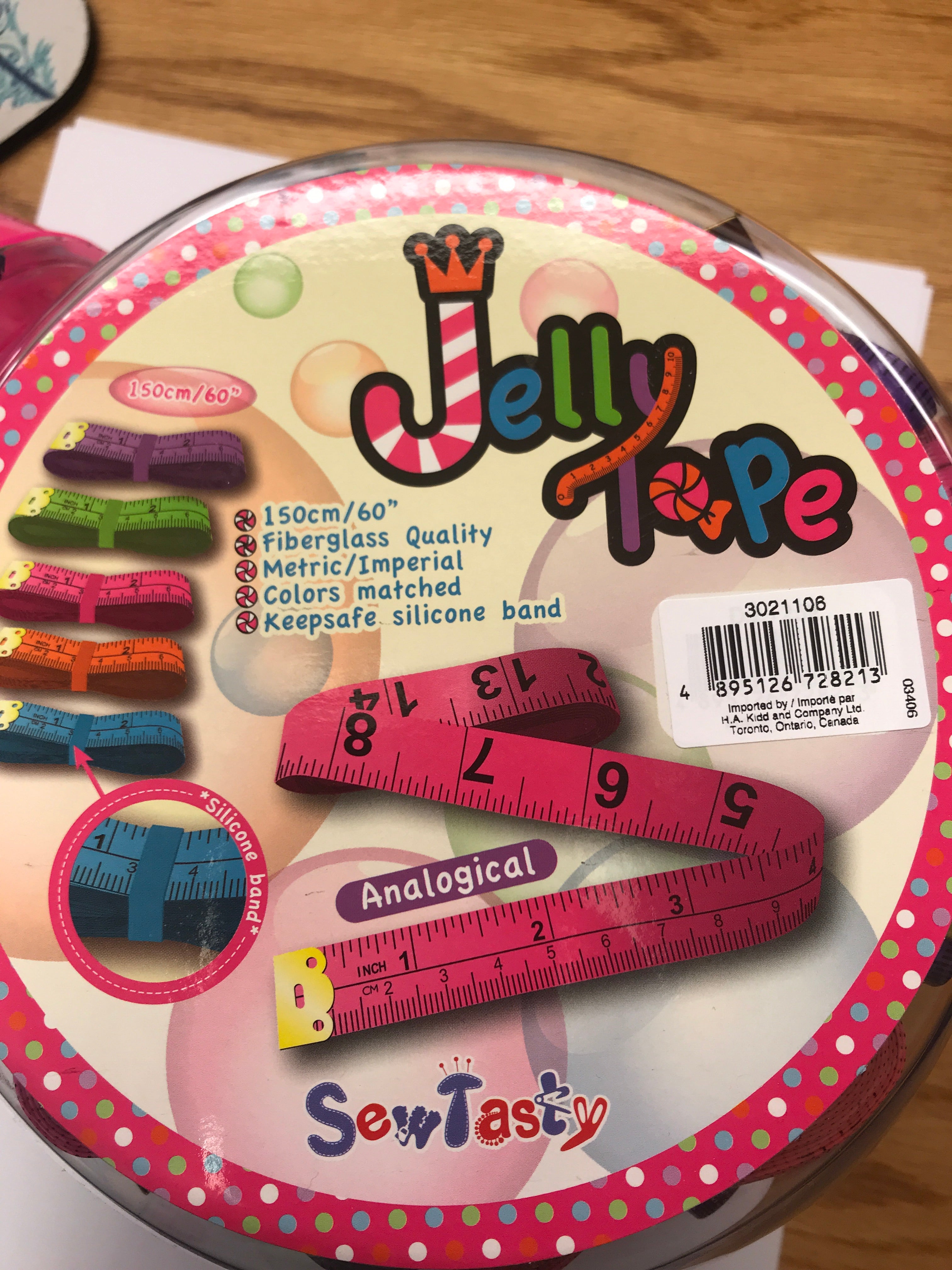 Jelly Tape Measures - 60"(150cm) - 3021106