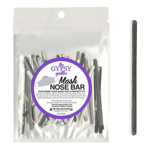 Mask Nose Bar - Pack of 100 - The Gypsy Quilter - TGQ062