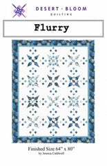 Flurry pattern - 64" x 80" - Fat 1/4 Friendly