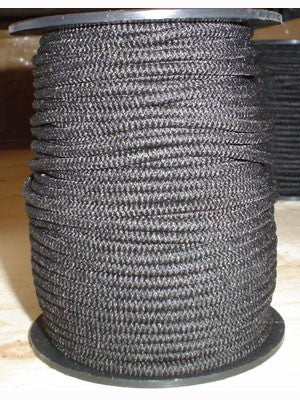 Round Elastic - Black - 1/8"(3mm) - per meter - S781-03