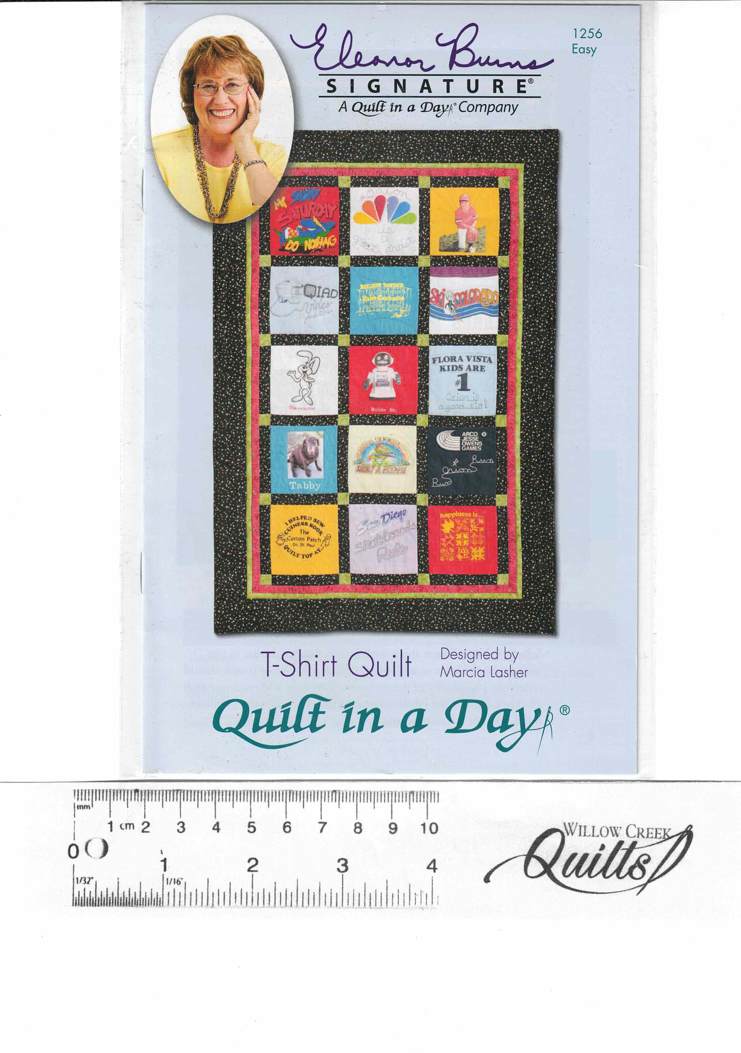 T-Shirt Quilt by Eleanor Burns - pattern - 1256