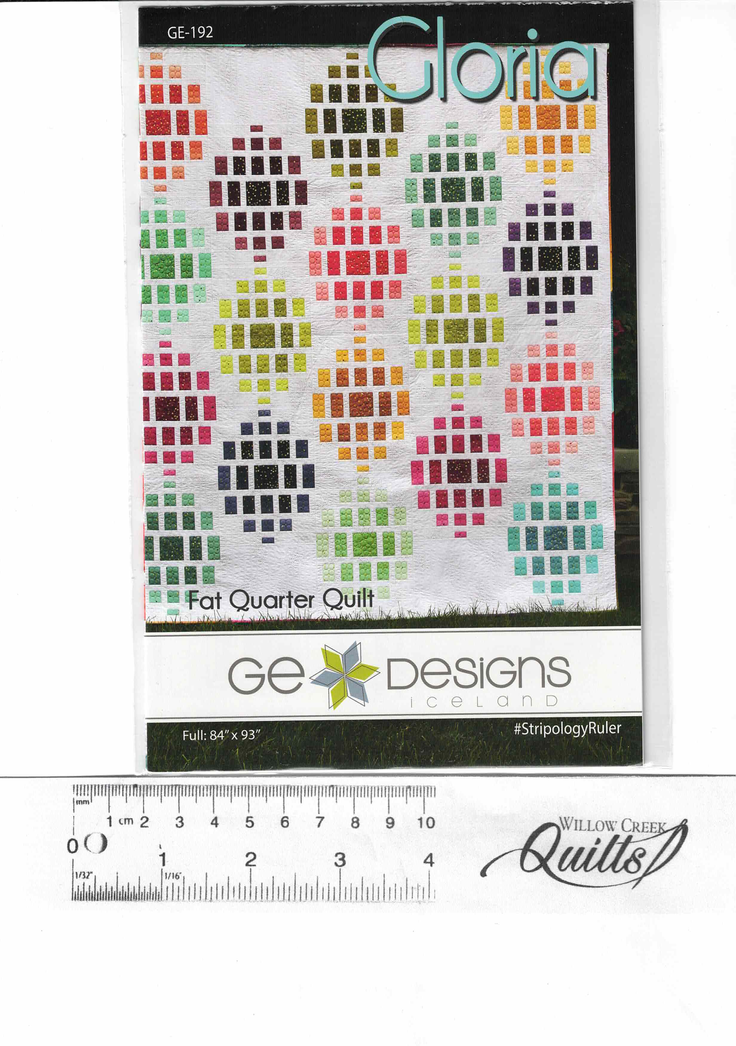 Gloria - Fat Quarter Quilt pattern - GE-192