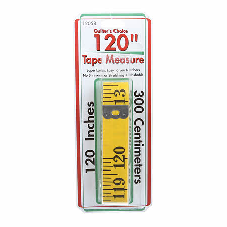 Tape Measure - Quilter's Choice - 120" - 12058