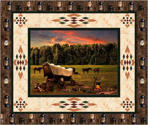 Trails End - Wall Hanging pattern - WQ-025 - SQ1767090